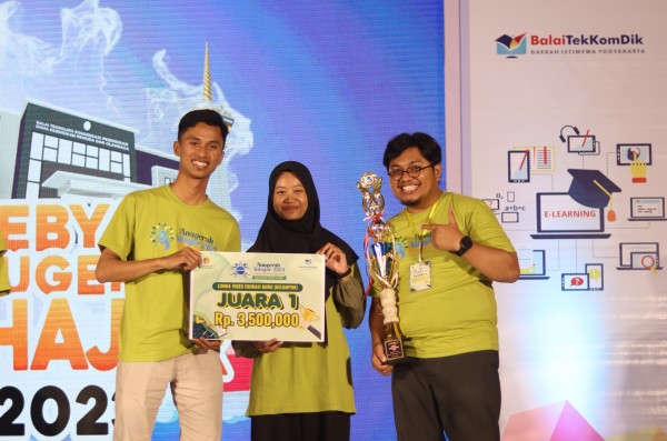 SMP Muhammadiyah Al Mujahidin Raih Juara 1 dalam Lomba Video Edukasi Guru dalam Anugerah Kihajar Tahun 2023