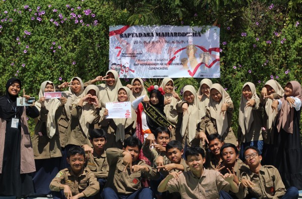 Semarakkan Perayaan HUT Kemerdekaan Indonesia ke-78, SMP Muhammadiyah Al Mujahidin Laksanakan Saptadasa Mahardhika