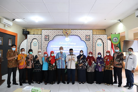 Kunjungan Studi Banding dari Dinas Pendidikan Kabupaten Kebumen